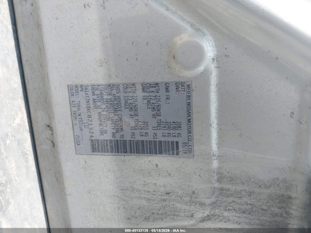 Продаж на аукціоні авто 2019 Nissan Rogue Sv, vin: 5N1AT2MT8KC821324, номер лоту: 45132126