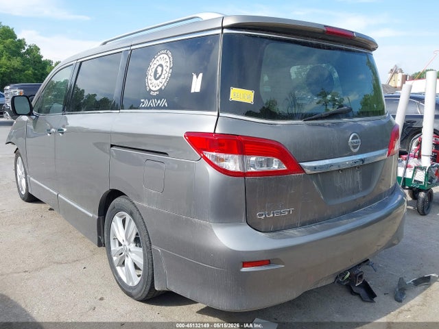 45132149 :رقم المزاد ، JN8AE2KPXD9060594 vin ، 2013 Nissan Quest Sl مزاد بيع