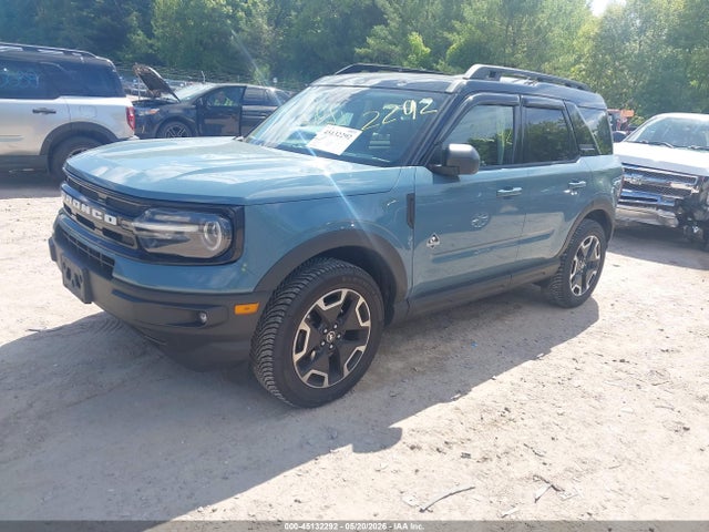 Aukcja sprzedaży 2022 Ford Bronco Sport Outer Banks, vin: 3FMCR9C66NRD75904, numer aukcji: 45132292