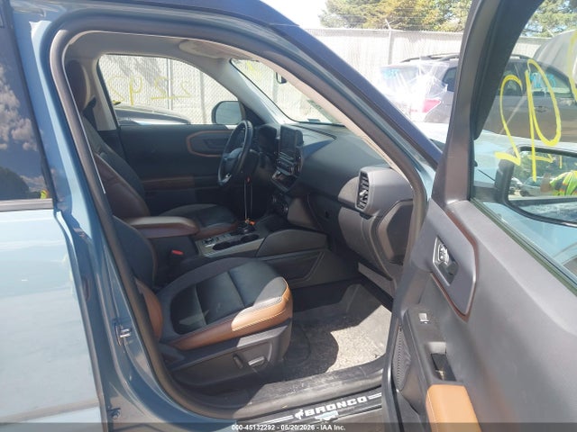 Aukcja sprzedaży 2022 Ford Bronco Sport Outer Banks, vin: 3FMCR9C66NRD75904, numer aukcji: 45132292
