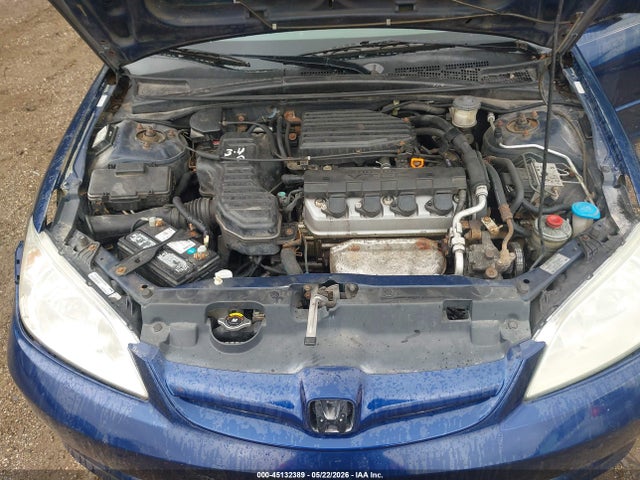 Aukcja sprzedaży 2004 Honda Civic Ex, vin: 2HGES26734H525783, numer aukcji: 45132389
