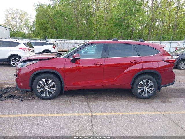 Aukcja sprzedaży 2021 Toyota Highlander Xle, vin: 5TDGZRBH6MS079222, numer aukcji: 45132411
