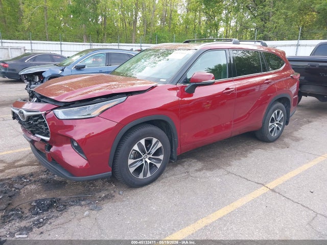Aukcja sprzedaży 2021 Toyota Highlander Xle, vin: 5TDGZRBH6MS079222, numer aukcji: 45132411