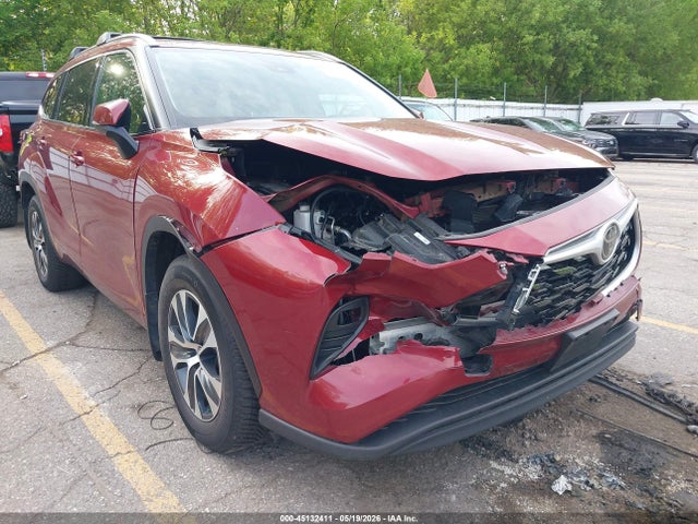 Aukcja sprzedaży 2021 Toyota Highlander Xle, vin: 5TDGZRBH6MS079222, numer aukcji: 45132411