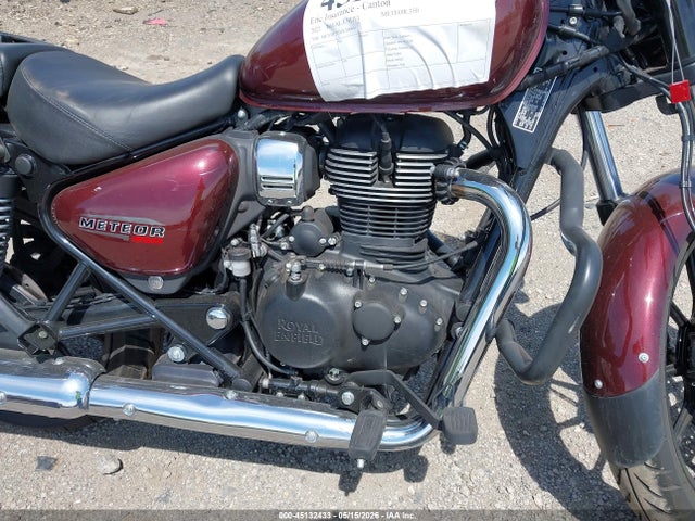 2022 Royal Enfield Motors Meteor 350 მანქანა იყიდება აუქციონზე, vin: ME3FDP203NV300641, აუქციონის ნომერი: 45132433