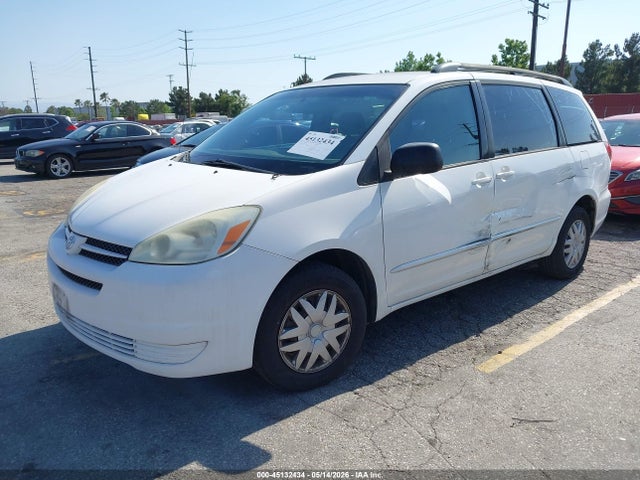 45132434 :رقم المزاد ، 5TDZA23C85S357162 vin ، 2005 Toyota Sienna Ce مزاد بيع