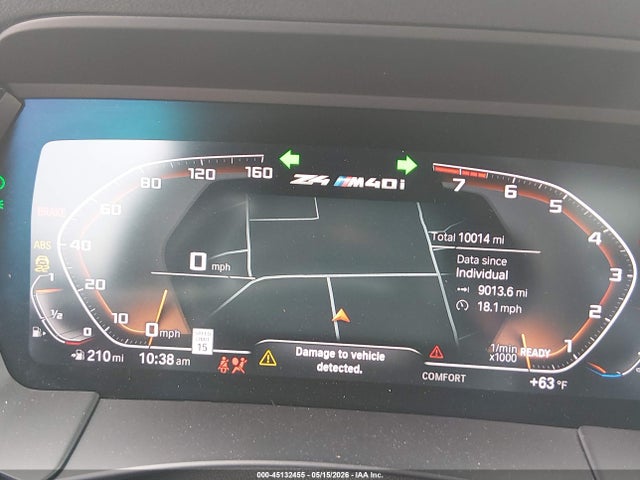 Aukcja sprzedaży 2021 Bmw Z4 M40i, vin: WBAHF9C02MWX29831, numer aukcji: 45132455
