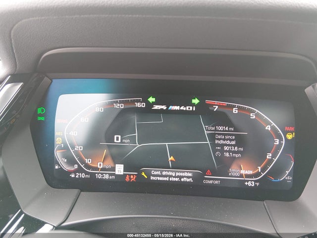 Aukcja sprzedaży 2021 Bmw Z4 M40i, vin: WBAHF9C02MWX29831, numer aukcji: 45132455