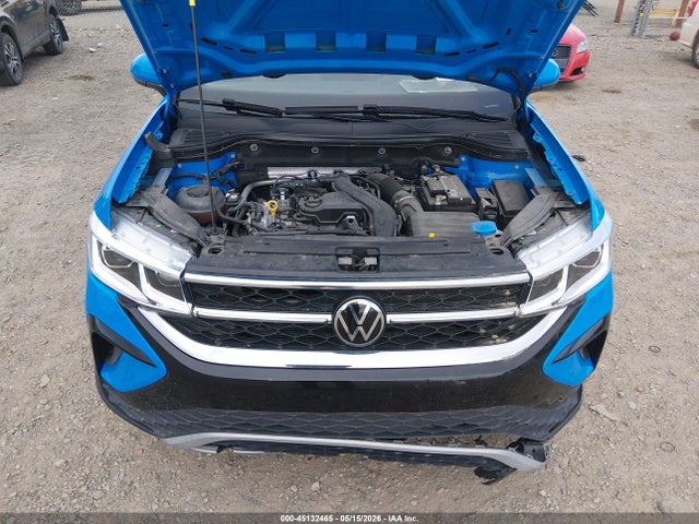 2022 Volkswagen Taos 1.5t Sel მანქანა იყიდება აუქციონზე, vin: 3VV1X7B22NM005570, აუქციონის ნომერი: 45132465