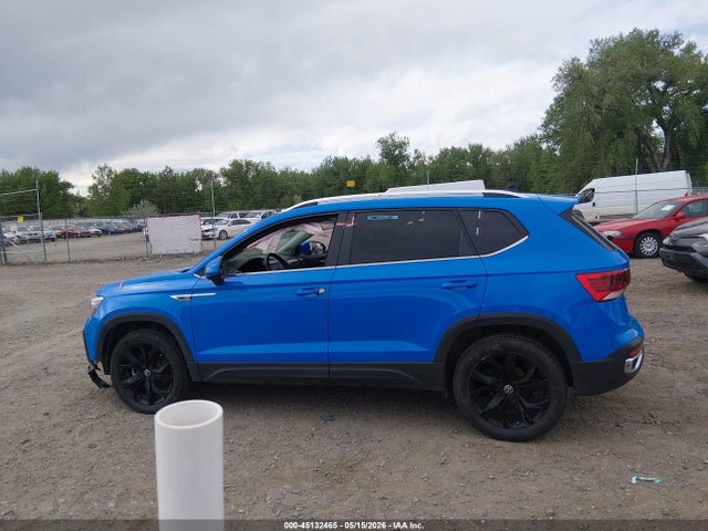 2022 Volkswagen Taos 1.5t Sel მანქანა იყიდება აუქციონზე, vin: 3VV1X7B22NM005570, აუქციონის ნომერი: 45132465