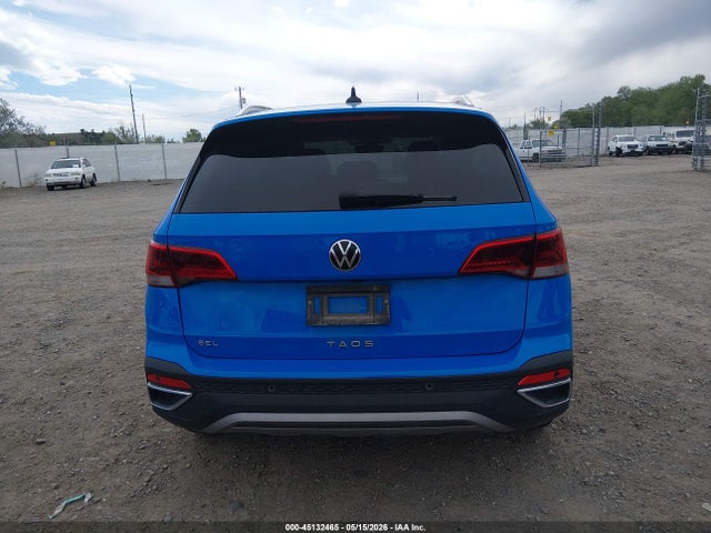 2022 Volkswagen Taos 1.5t Sel მანქანა იყიდება აუქციონზე, vin: 3VV1X7B22NM005570, აუქციონის ნომერი: 45132465