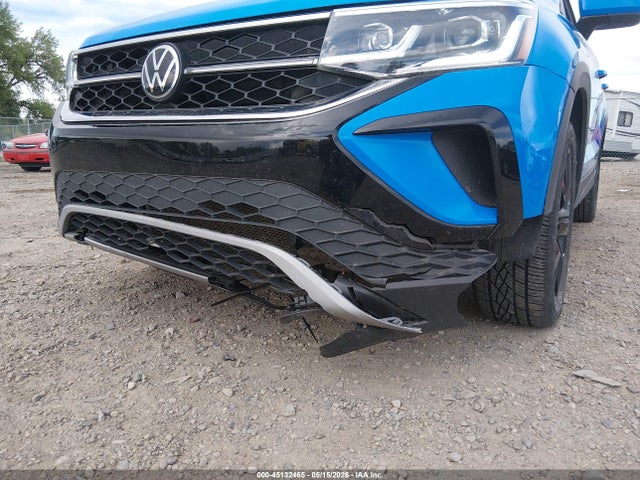 2022 Volkswagen Taos 1.5t Sel მანქანა იყიდება აუქციონზე, vin: 3VV1X7B22NM005570, აუქციონის ნომერი: 45132465