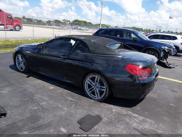 2014 Bmw 640i მანქანა იყიდება აუქციონზე, vin: WBALW7C50EDX59028, აუქციონის ნომერი: 45132468
