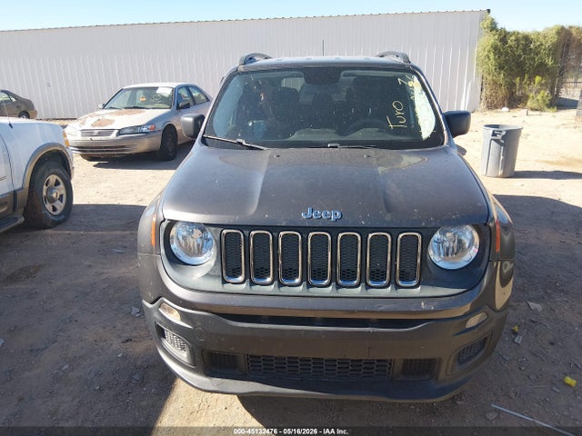 2016 Jeep Renegade Sport მანქანა იყიდება აუქციონზე, vin: ZACCJAAT2GPD81167, აუქციონის ნომერი: 45132476