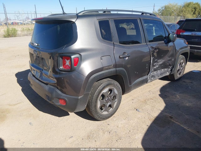2016 Jeep Renegade Sport მანქანა იყიდება აუქციონზე, vin: ZACCJAAT2GPD81167, აუქციონის ნომერი: 45132476