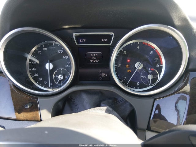 45132481 :رقم المزاد ، 4JGDA2EB2EA302665 vin ، 2014 Mercedes-benz Ml 350 Bluetec 4matic مزاد بيع