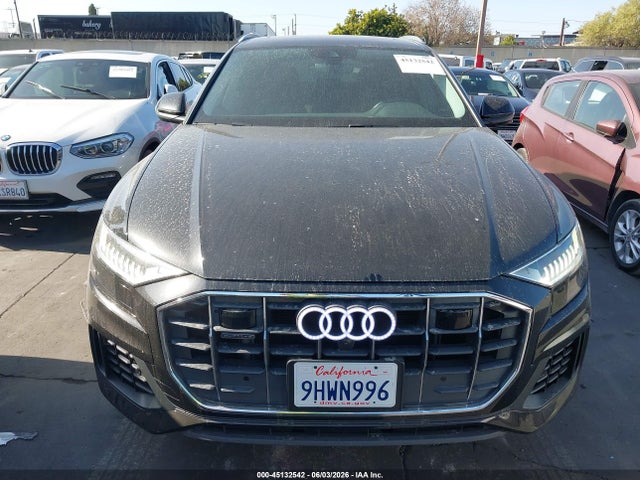 2023 Audi Q8 Premium 55 Tfsi Quattro Tiptronic მანქანა იყიდება აუქციონზე, vin: WA1AVBF12PD027439, აუქციონის ნომერი: 45132542