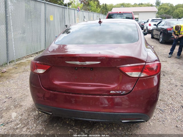 2016 Chrysler 200 S მანქანა იყიდება აუქციონზე, vin: 1C3CCCBB4GN114234, აუქციონის ნომერი: 45132545
