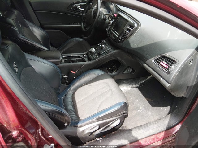 2016 Chrysler 200 S მანქანა იყიდება აუქციონზე, vin: 1C3CCCBB4GN114234, აუქციონის ნომერი: 45132545