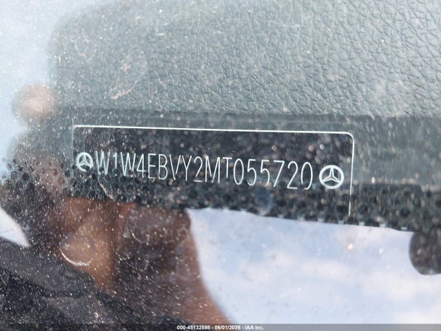 Aukcja sprzedaży 2021 Mercedes-benz Sprinter 2500 Standard Roof V6, vin: W1W4EBVY2MT055720, numer aukcji: 45132598