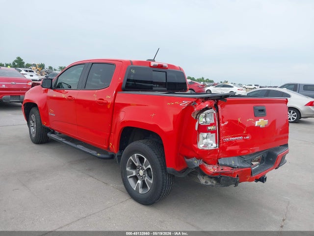 45132860 :رقم المزاد ، 1GCGSDEN0L1105852 vin ، 2020 Chevrolet Colorado 2wd  Short Box Z71 مزاد بيع
