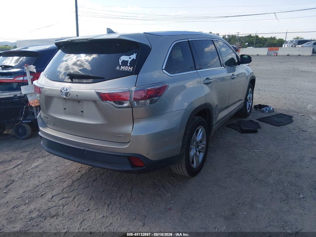 Aukcja sprzedaży 2015 Toyota Highlander Limited V6, vin: 5TDYKRFH9FS080838, numer aukcji: 45132897