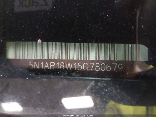 Aukcja sprzedaży 2005 Nissan Pathfinder Le, vin: 5N1AR18W15C780679, numer aukcji: 45132903
