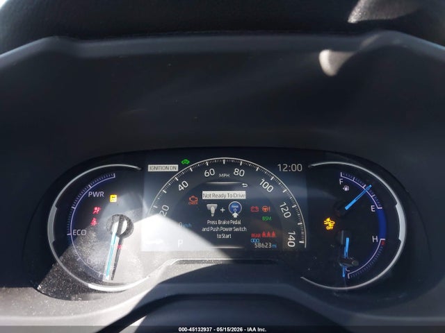 2019 Toyota Rav4 Hybrid Xse მანქანა იყიდება აუქციონზე, vin: JTMEWRFV4KJ023693, აუქციონის ნომერი: 45132937