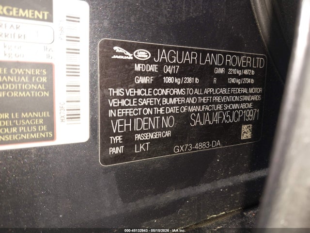 Jaguar Xe 25t Premium 2018 SAJAJ4FX5JCP19971 Image 9