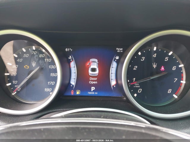 Продажа на аукционе авто 2014 Maserati Ghibli S Q4, vin: ZAM57RTA5E1095369, номер лота: 45132957