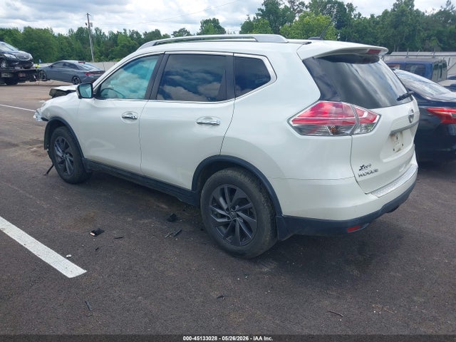 Aukcja sprzedaży 2016 Nissan Rogue Sl, vin: 5N1AT2MT4GC915661, numer aukcji: 45133028
