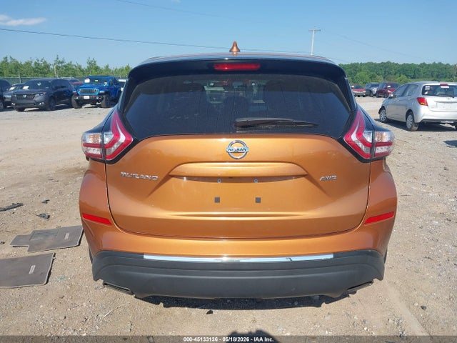 Продажа на аукционе авто 2016 Nissan Murano S, vin: 5N1AZ2MH0GN142170, номер лота: 45133136