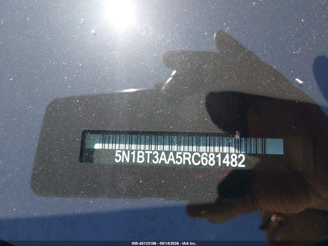 45133196 :رقم المزاد ، 5N1BT3AA5RC681482 vin ، 2024 Nissan Rogue S Fwd مزاد بيع