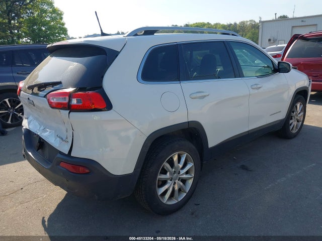 Продажа на аукционе авто 2016 Jeep Cherokee Limited, vin: 1C4PJMDB5GW270881, номер лота: 45133204