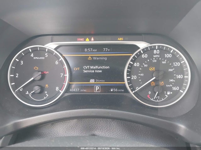 2025 Nissan Sentra Sv მანქანა იყიდება აუქციონზე, vin: 3N1AB8CVXSY307157, აუქციონის ნომერი: 45133214