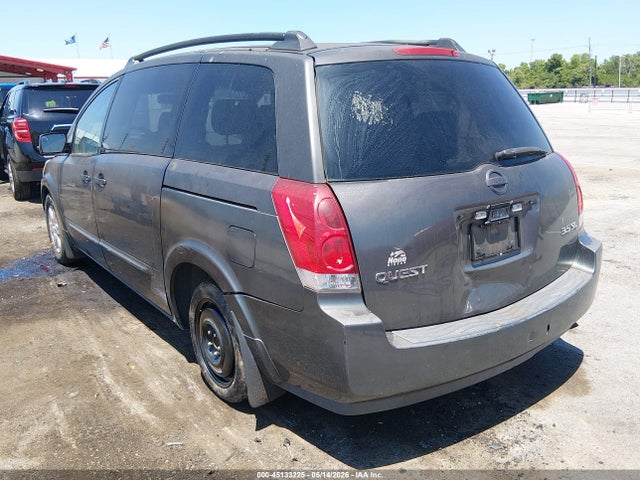 Aukcja sprzedaży 2005 Nissan Quest 3.5 Sl, vin: 5N1BV28UX5N128961, numer aukcji: 45133225