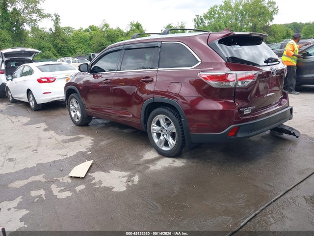 Aukcja sprzedaży 2015 Toyota Highlander Limited Platinum V6, vin: 5TDDKRFH4FS222009, numer aukcji: 45133260