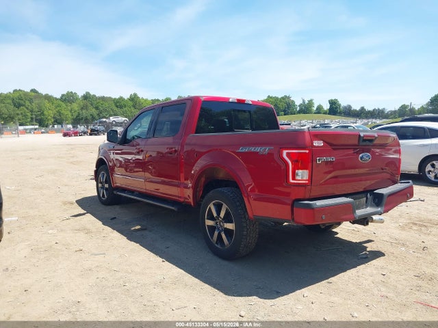 45133304 :رقم المزاد ، 1FTEW1EG3HFB16995 vin ، 2017 Ford F-150 Xlt مزاد بيع