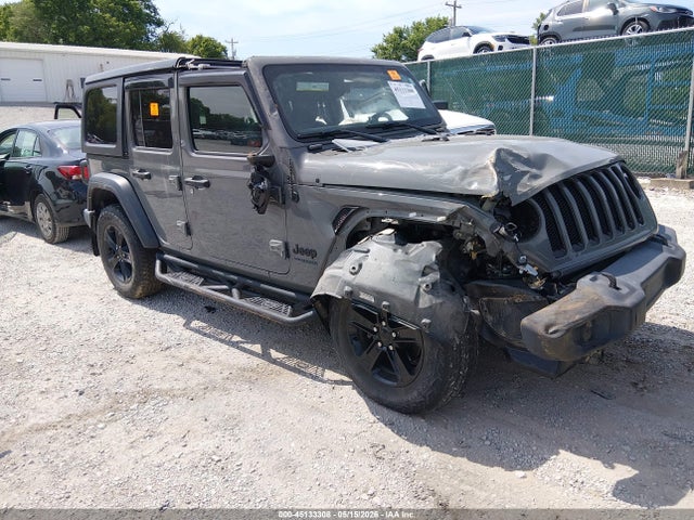 Продажа на аукционе авто 2021 Jeep Wrangler Unlimited Sport Altitude 4x4, vin: 1C4HJXDN8MW663124, номер лота: 45133308