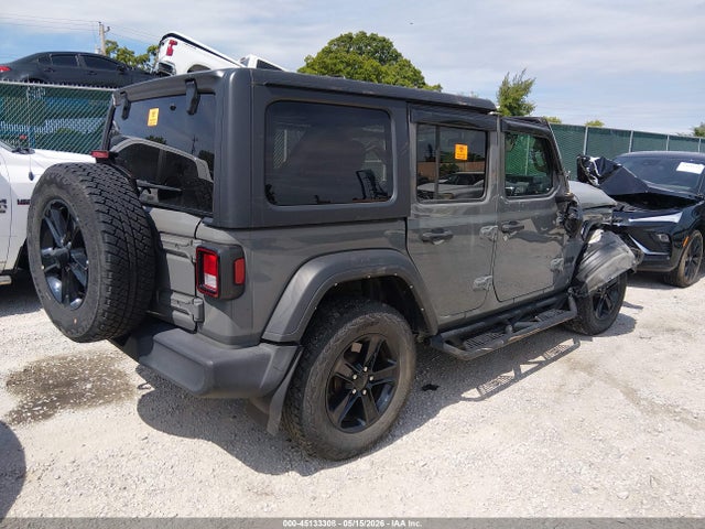 Продаж на аукціоні авто 2021 Jeep Wrangler Unlimited Sport Altitude 4x4, vin: 1C4HJXDN8MW663124, номер лоту: 45133308