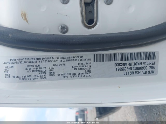 Aukcja sprzedaży 2024 Ram 2500 Tradesman  4x4 6'4 Box, vin: 3C6UR5CL1RG355981, numer aukcji: 45133326