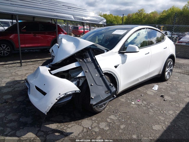 Aukcja sprzedaży 2021 Tesla Model Y Long Range Dual Motor All-wheel Drive, vin: 5YJYGDEE1MF208180, numer aukcji: 45133359