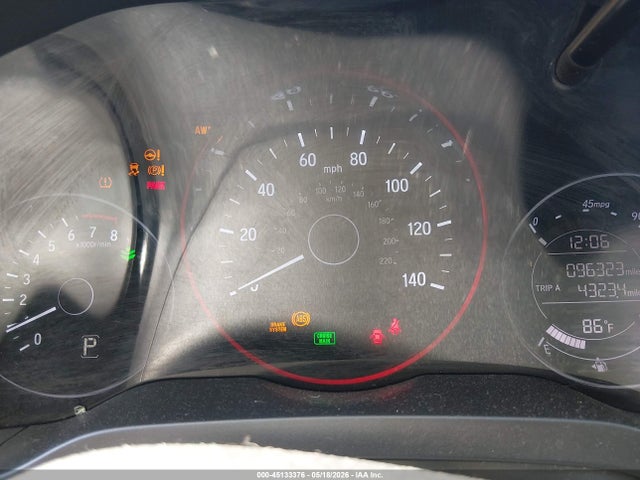 2019 Honda Hr-v Lx მანქანა იყიდება აუქციონზე, vin: 3CZRU6H38KG733516, აუქციონის ნომერი: 45133376