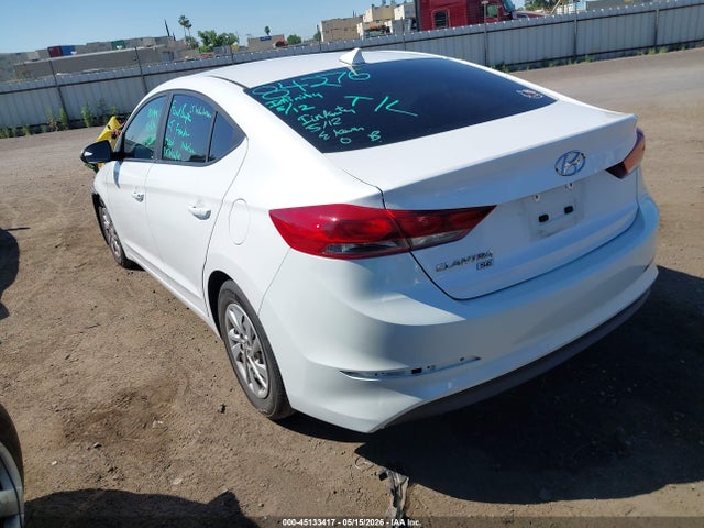 Продаж на аукціоні авто 2017 Hyundai Elantra Se, vin: 5NPD74LF9HH146044, номер лоту: 45133417