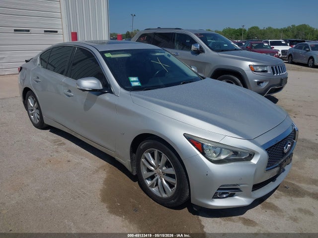 2015 Infiniti Q50 Premium მანქანა იყიდება აუქციონზე, vin: JN1BV7AR5FM399542, აუქციონის ნომერი: 45133419