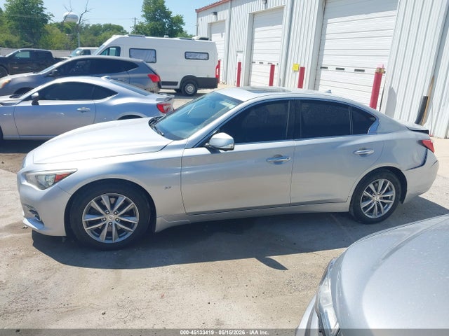 2015 Infiniti Q50 Premium მანქანა იყიდება აუქციონზე, vin: JN1BV7AR5FM399542, აუქციონის ნომერი: 45133419