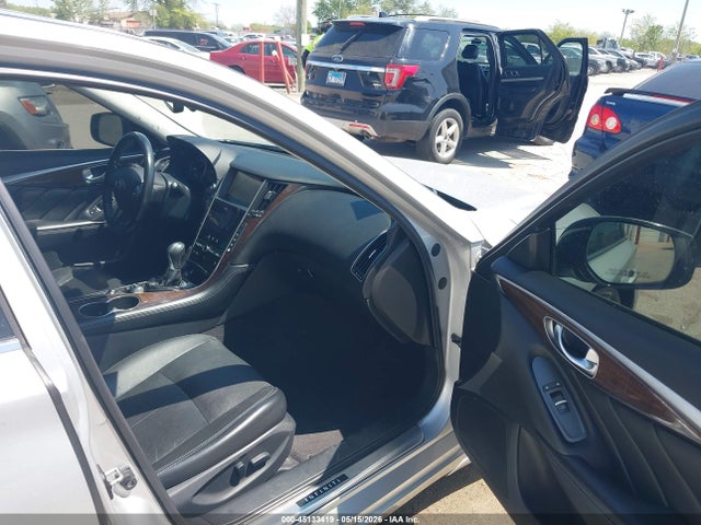 2015 Infiniti Q50 Premium მანქანა იყიდება აუქციონზე, vin: JN1BV7AR5FM399542, აუქციონის ნომერი: 45133419