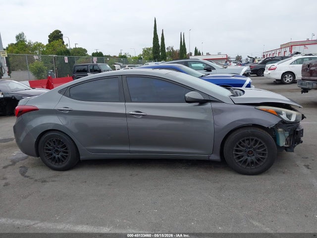 2014 Hyundai Elantra Se მანქანა იყიდება აუქციონზე, vin: 5NPDH4AEXEH522253, აუქციონის ნომერი: 45133460