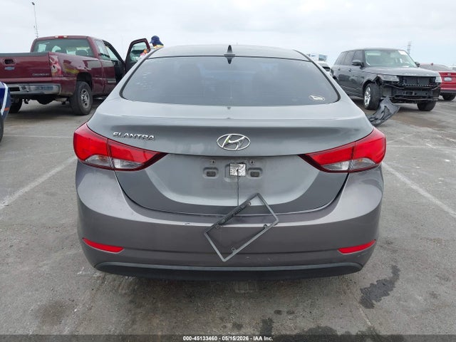 2014 Hyundai Elantra Se მანქანა იყიდება აუქციონზე, vin: 5NPDH4AEXEH522253, აუქციონის ნომერი: 45133460