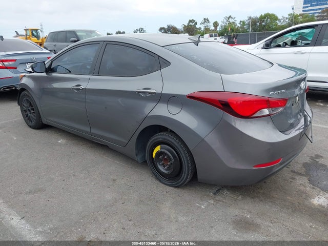 2014 Hyundai Elantra Se მანქანა იყიდება აუქციონზე, vin: 5NPDH4AEXEH522253, აუქციონის ნომერი: 45133460